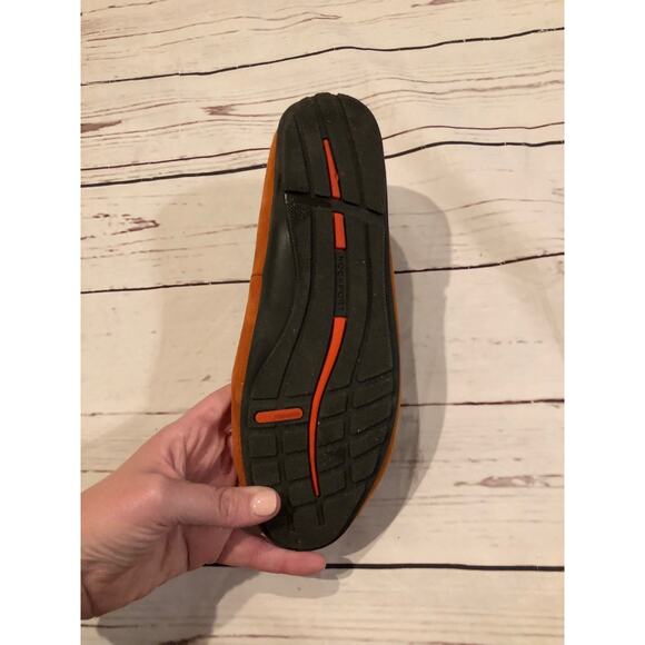 Rockport Cameral Orange Tan Loafers Total Motion Adiprene by Adidas 8.5 - Picture 6 of 10